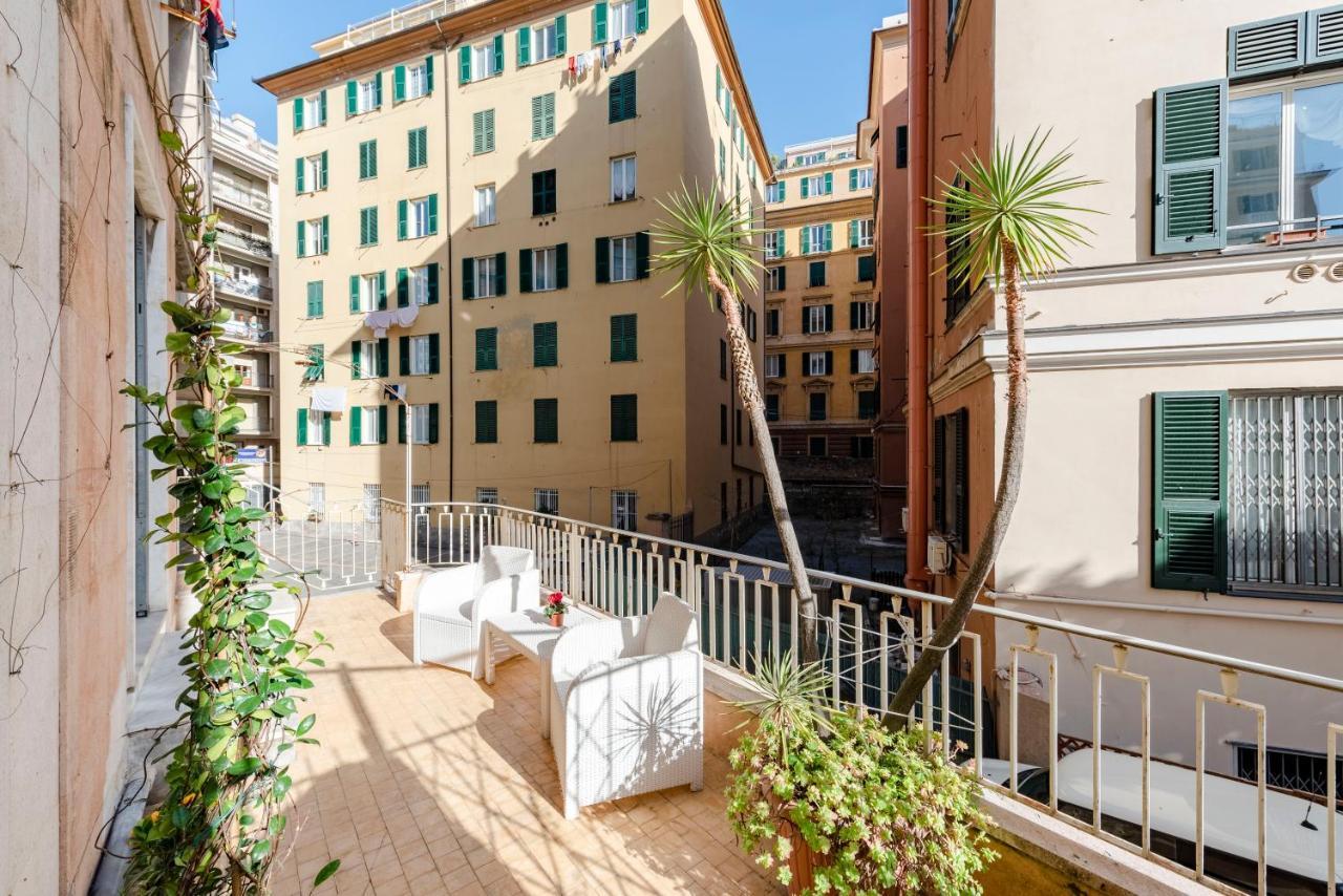 Appartement Joivy Cute Flat With Terrace à Gênes Extérieur photo
